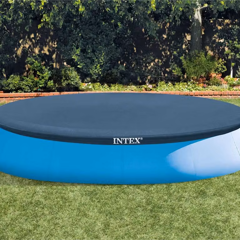 Copertura per piscina rotonda Intex blu diametro 396 cm
