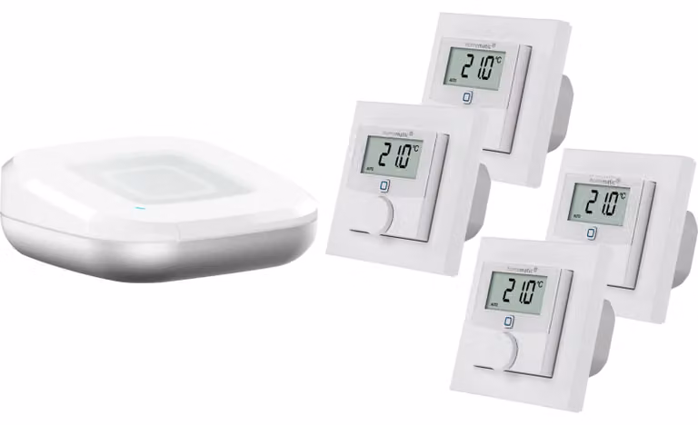 Set Homematic Smart Home Clima interno con Access Point 2 e XX termostati a parete