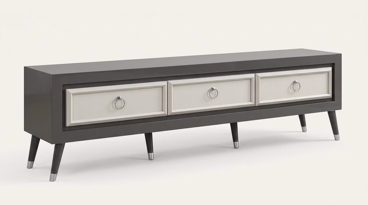 Konsole Stil modern grau Wohnzimmer praktisch komfortabel bequem