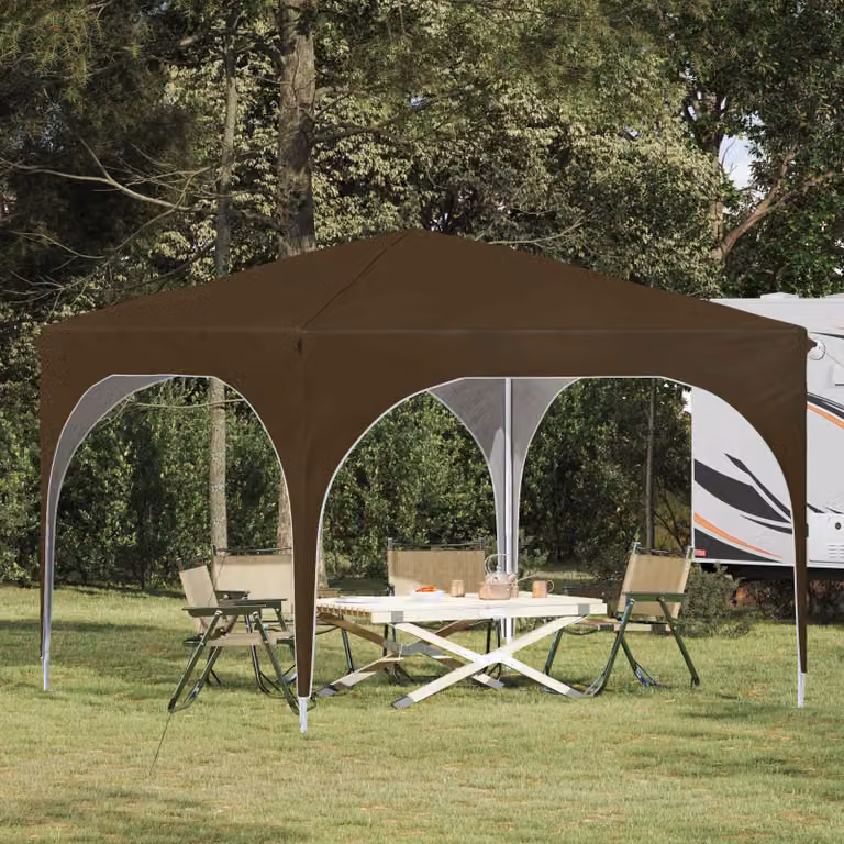 Maison Exclusive - Tenda pop-up per eventi, dimensioni 290 x 290 x 245 cm, colore beige