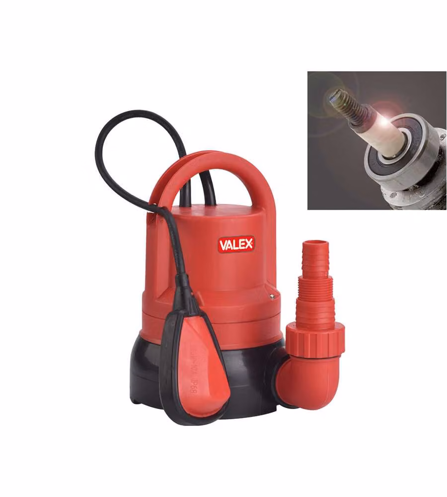 Valex Elettropompa Sommergibile Acque Chiare 250 W Rosso - 5000 l/h