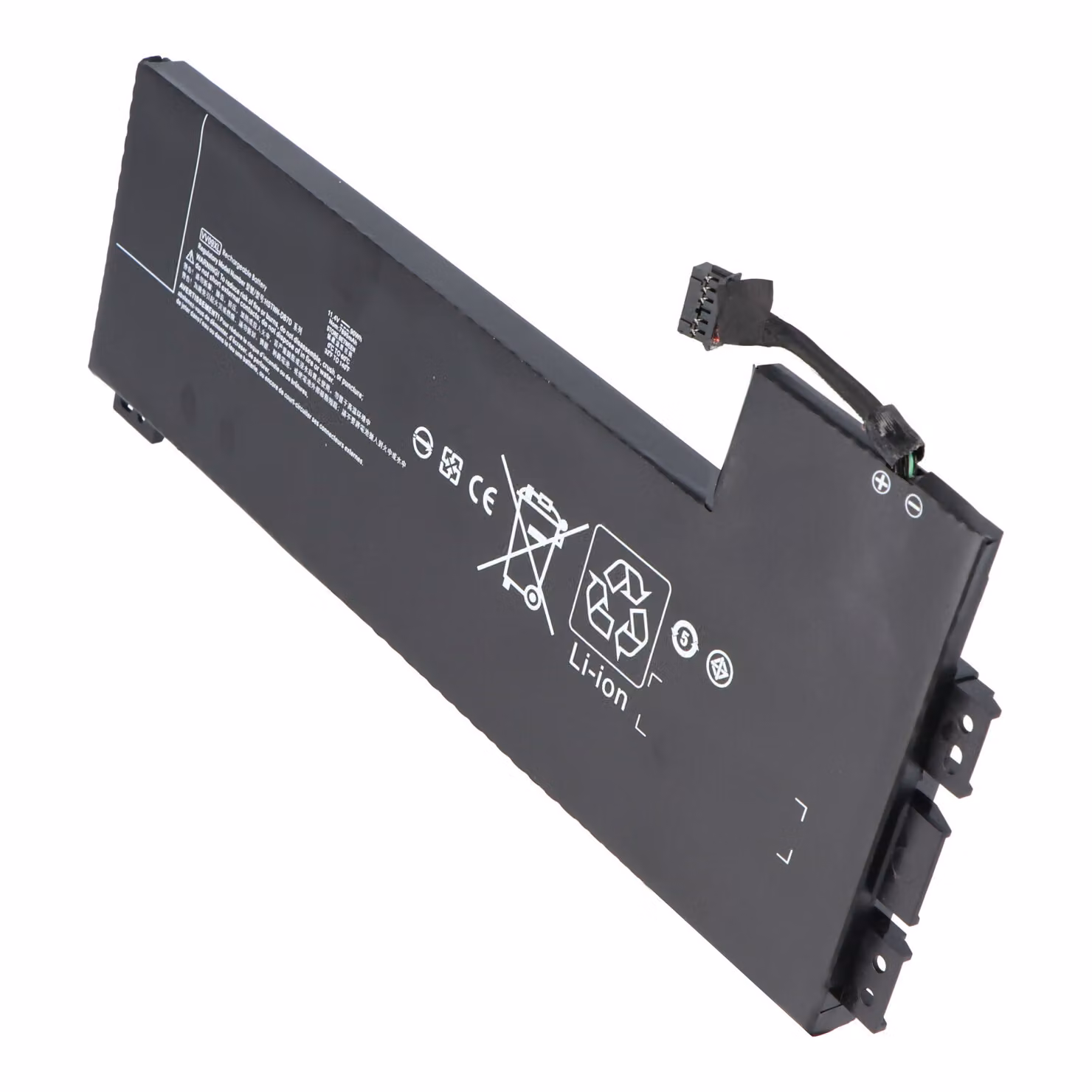 Batteria compatibile con HP ZBook 15 G3, ZBook 17 G3, tecnologia Li-Polimero, 11,4V, 7700mAh, 87,8Wh, installazione integrata senza l'uso di attrezzi