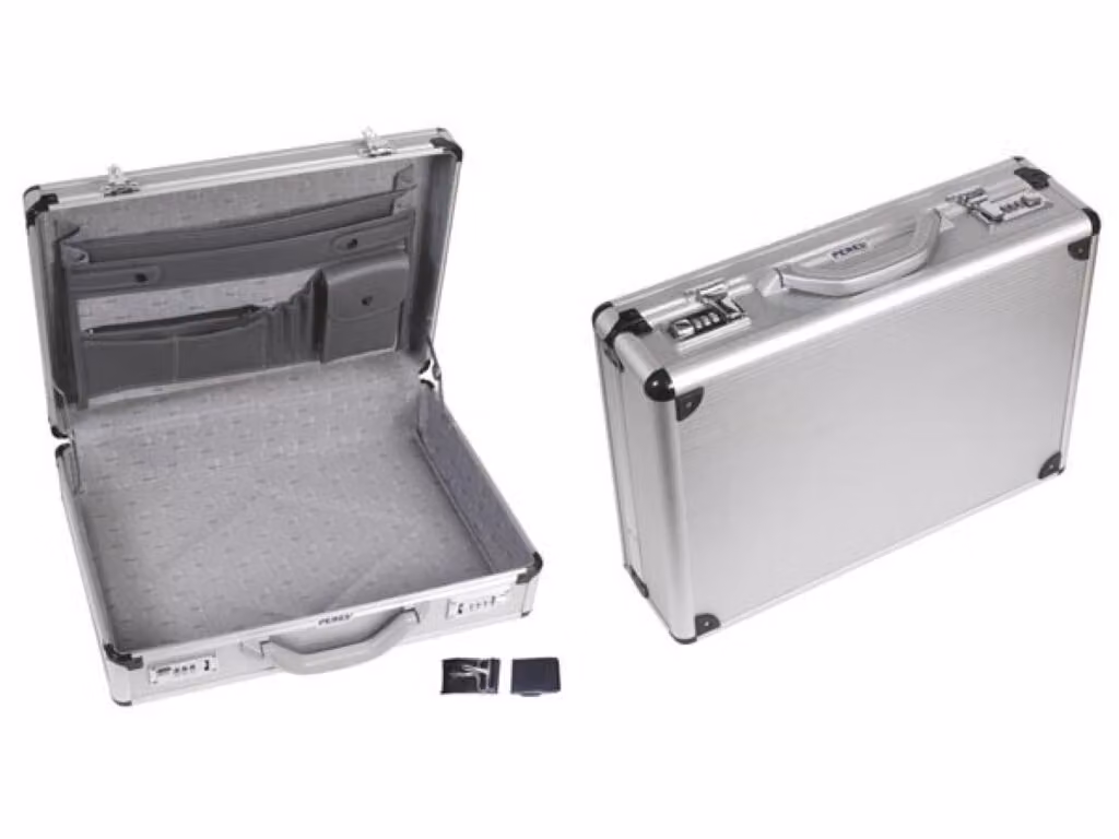Valigia porta documenti in alluminio - 460 X 335 X 110 Mm - 16,9 L