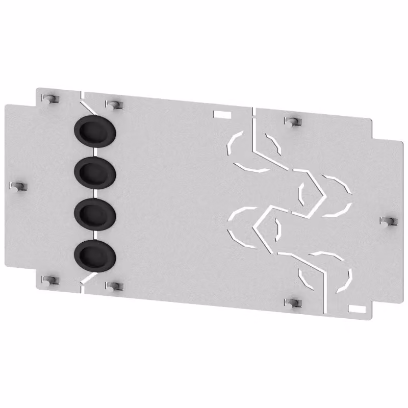 Coperchio posteriore Siemens SIVACON S4 per morsettiera 3VL1-3 (250 A), a 4 poli, modulo 8PQ50003BA72