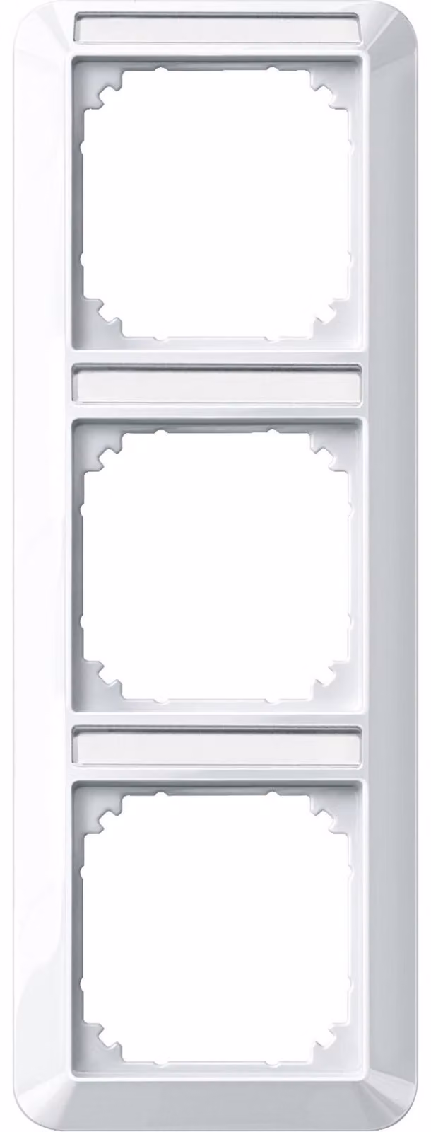 Telaio Merten 3f.pws/gl supporto etichettatura 385319