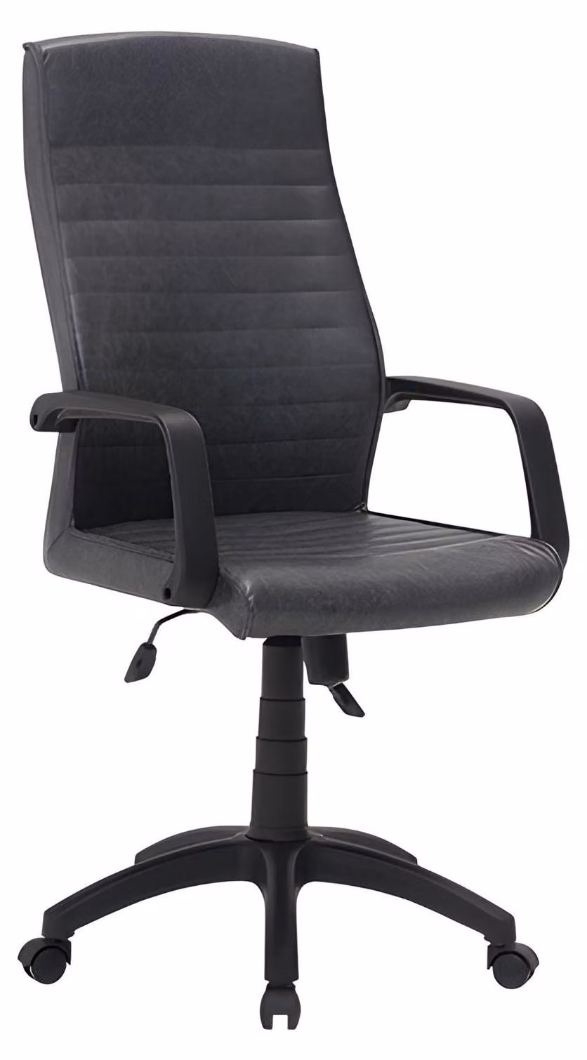 Stilvoller Eleganter Bürostuhl Exklusiver Arbeitszimmer Ledersessel