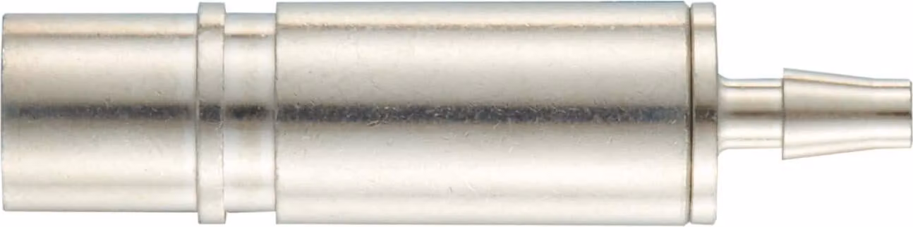 Contatto pneumatico HARTING con valvola di intercettazione Presa di contatto (F) Diametro interno tubo flessibile 3,0 mm, 1 pezzo Materiale