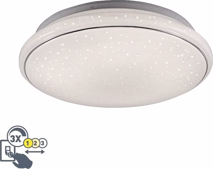 Plafoniera LED 32W wit - Mars Lampada moderna per camera da letto illuminazione interna apparecchio / lampada