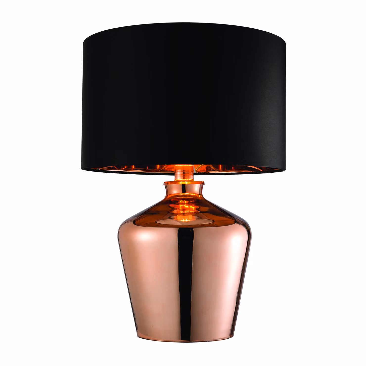 Lampada da tavolo Waldorf | 1 lampadina | 60 W E27 | Vetro/tessuto