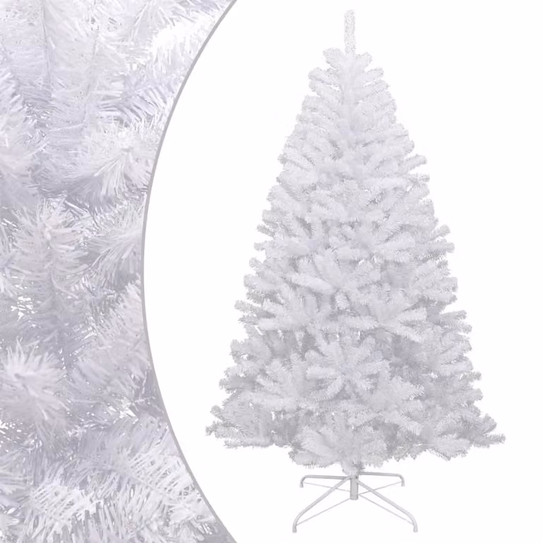 Albero di Natale artificiale pieghevole innevato 240 cm