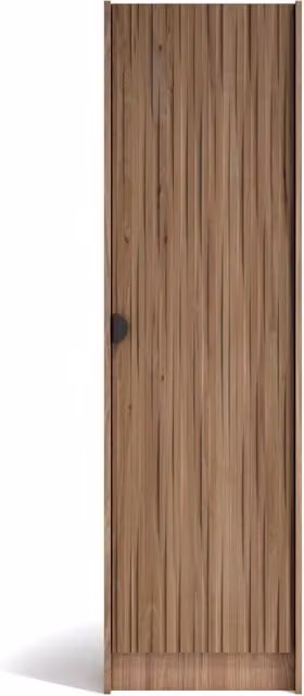 Scarpiera Herdasa effetto noce stampa doghe noce 190x50x24