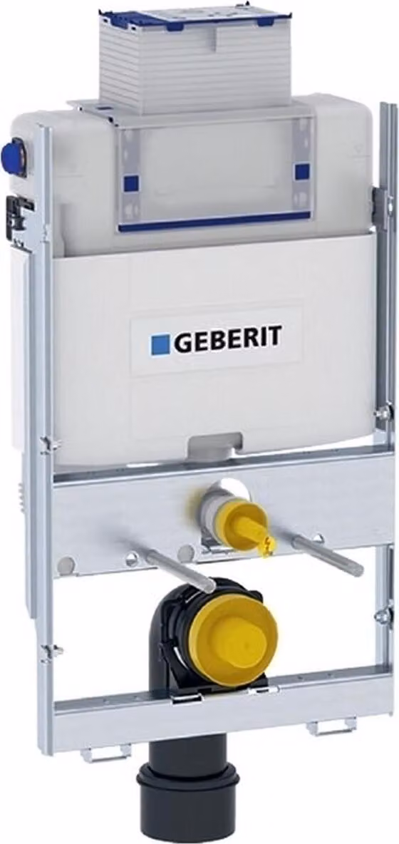 Geberit GIS WC-Element mit Omega UP-Spülkasten, Bauhöhe 870 mm