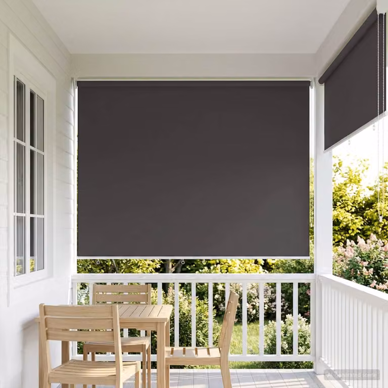 vidaXL Tenda da sole a rullo con protezione UV in poliestere, Antracite