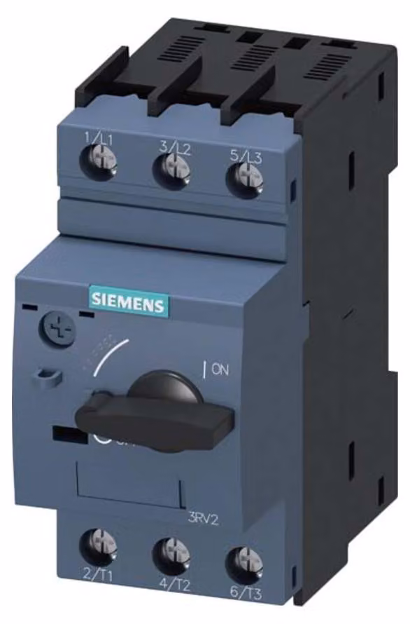 Interruttore Siemens, morsetti a vite, 2,5A, grado di protezione IP20