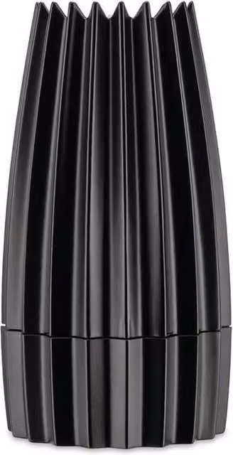 Macinasale e pepe Alessi WAL03 B Grind in alluminio con meccanismo in ceramica colore Nero