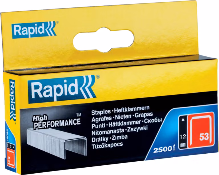 Staples Rapid 53/12 2500 pcs.