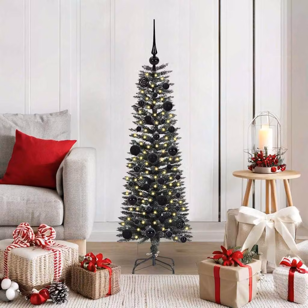 Maison Exclusive - Albero di Natale artificiale con 150 LED e supporto, verde, 120 cm