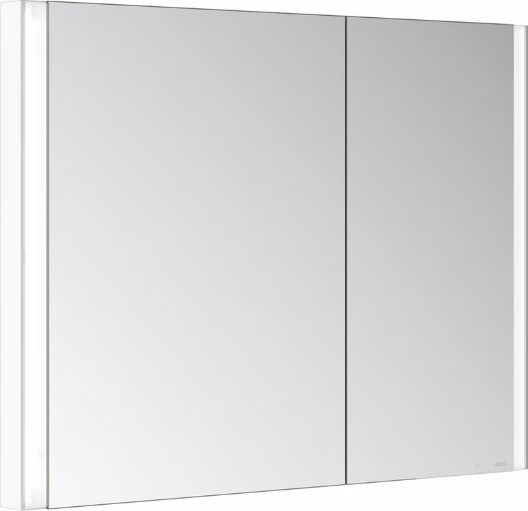 KEUCO SOMARIS Armoires de toilette encastrées au mur 2 portes, asymétriques, 1000mm, 14513512200, 14513512200