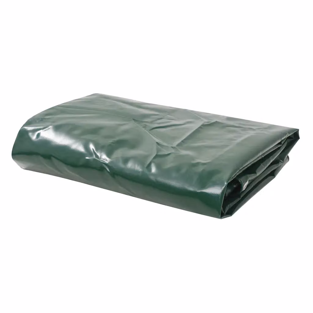 Telo verde vidaXL con rivestimento in PVC 4 x 6 m – 1