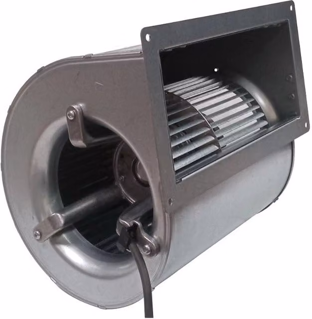 Ventilatore centrifugo EBM PAPST D2E146-AP50-C5 argento per stufa a pellet