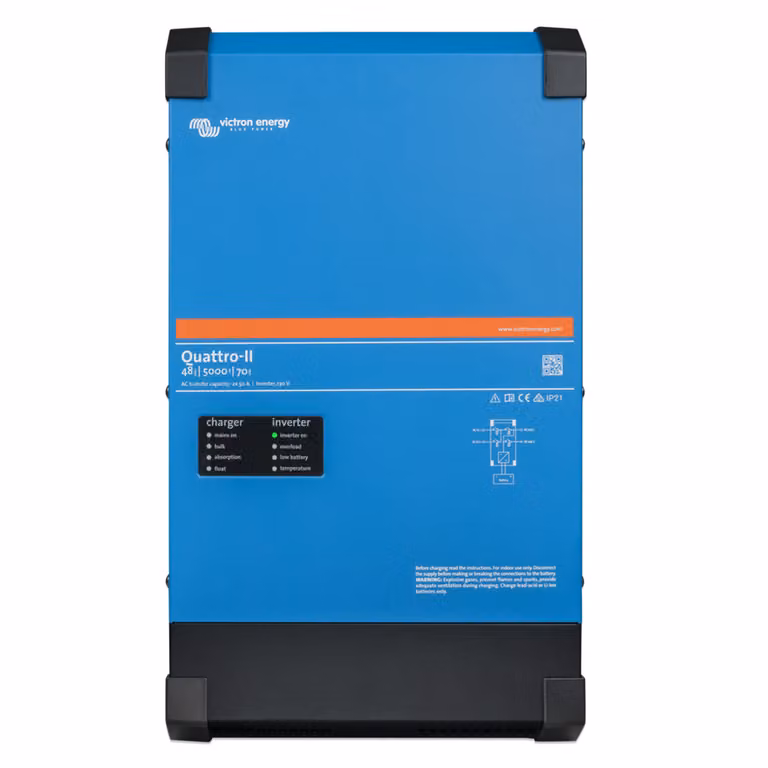 Victron Quattro-II 0% MwSt §12 III UstG 48/5000/70-50/50 230V