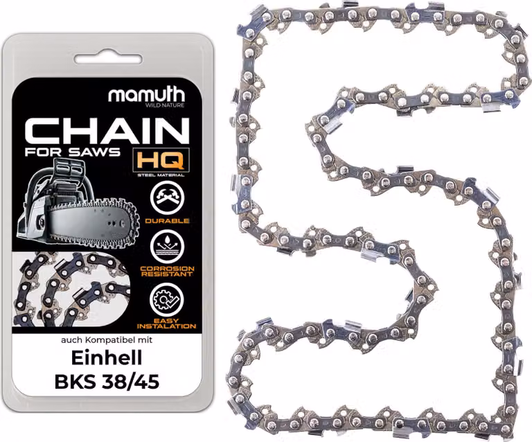 Catena per sega 45cm 1,3mm 3/8" 62TG per Einhell BKS 38/45