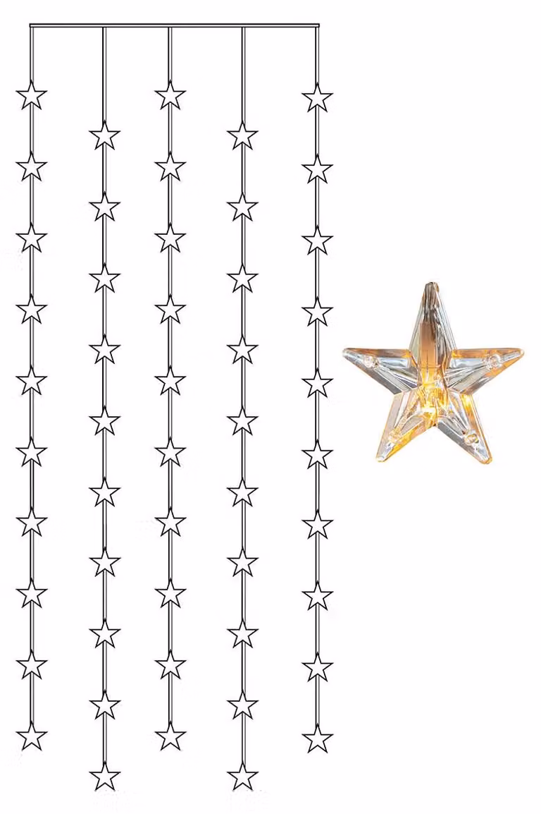 Star Trading 2006-75-2, 50 lampadine, LED, luce calda, 2000 K, 87 lm, 7000 ore