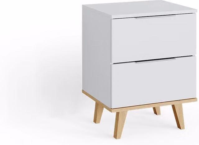 Cassettiera moderna Nautica Vicco Bianco L: 61 cm, P: 45.9 cm, H: 40 cm – 1