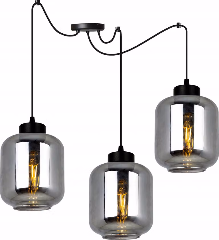 Moderna Ed Elegante Lampada A Sospensione Con Paralume In Vetro