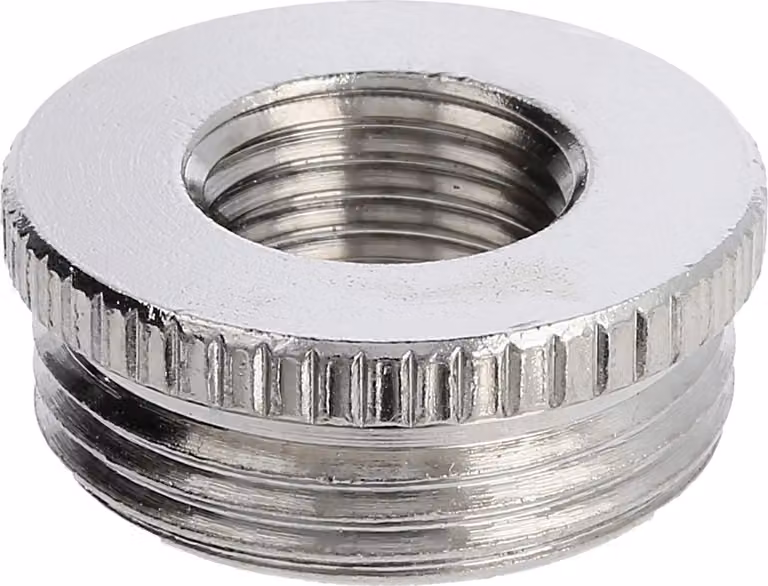 WISKA Riduzione PG/PG da PG16x1,41 a PG7x1,27 MRR-16/07 tondo ottone (CuZn) nichelato Filettatura di collegamento 6,5 mm - 1