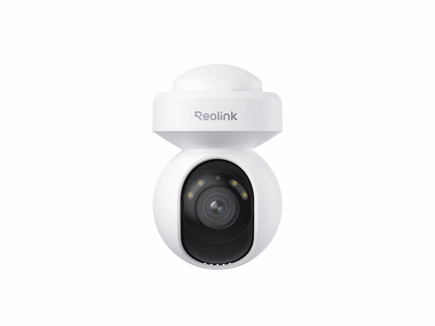 Reolink E1 Outdoor, telecamera di sorveglianza per esterni 2K+ 5MP PTZ 2.4/5GHz WLAN, zoom ottico 3X, rilevamento persone/veicoli, autotracking, spotlight