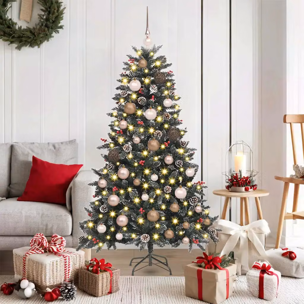 vidaXL Albero di Natale artificiale Verde 150 cm