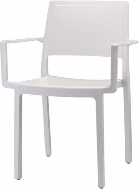 SET 4 SEDIE KATE CON BRACCIOLI TECNOPOLIMERO SCAB DESIGN - Lino 11