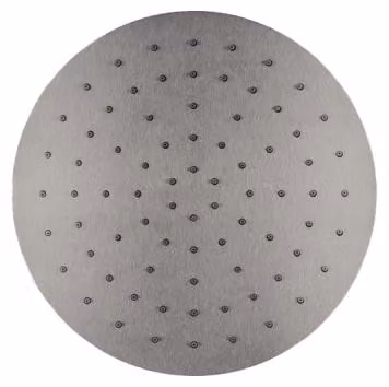 Herzbach LIVING SPA Doccia a pioggia Slim Ø250 mm in acciaio nero