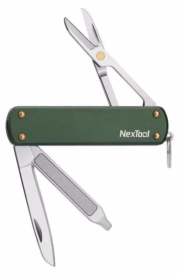 NexTool Mini Pocket Knife NE0143 4-in-1 green