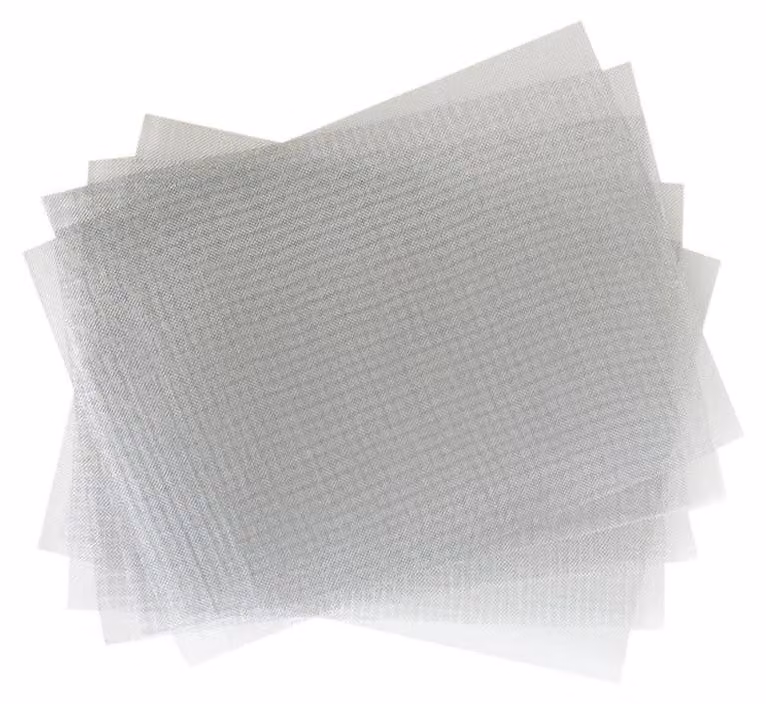 Set di 5 reti di riparazione in acciaio inossidabile, dimensioni 20x15 cm, realizzate con rete metallica
