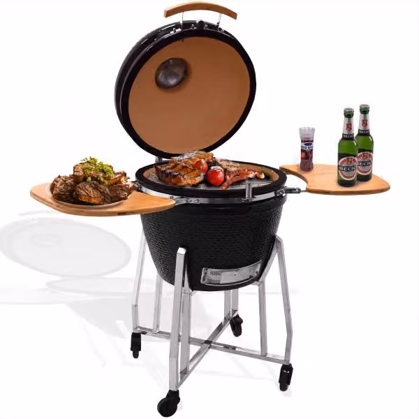 Griglia Kamado | Griglia in Vetroceramica | Griglia a sfera | Griglia per barbecue | Griglia da esterno