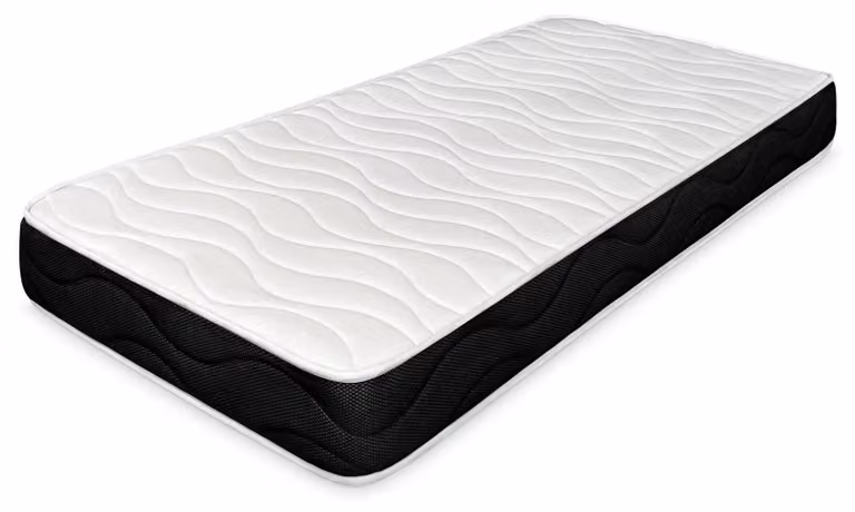 Materassi in memory foam, reversibili, 80x190 cm, di media rigidità, con lato per l'inverno e lato per l'estate