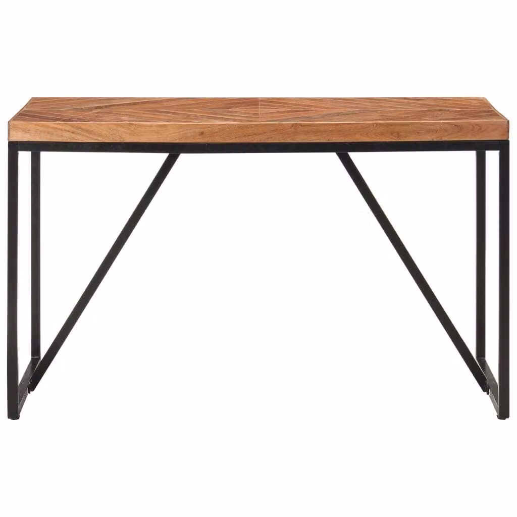 Tavolo da Pranzo 120x60x76 cm Legno Massello di Acacia e Mango