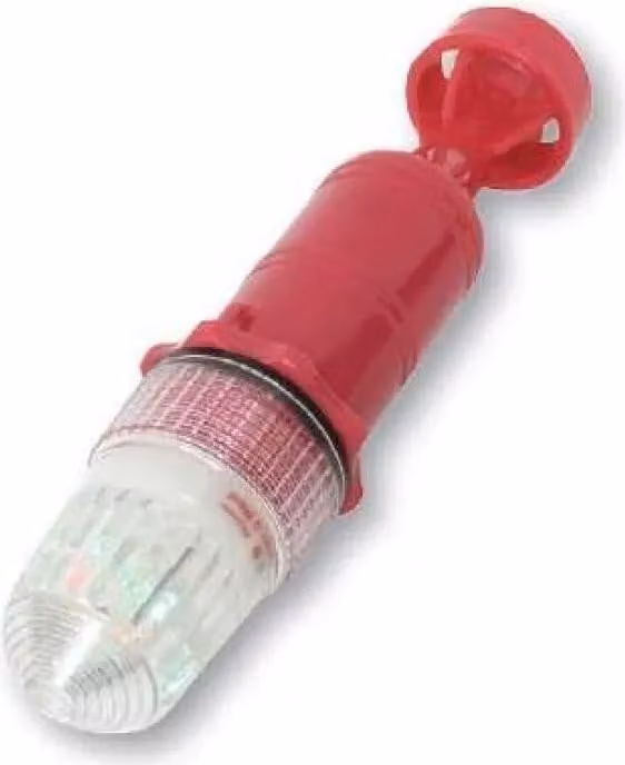 Lalizas Torpedo Luce Led Lampeggiante Bianco 8 LED Bianco 8 LED