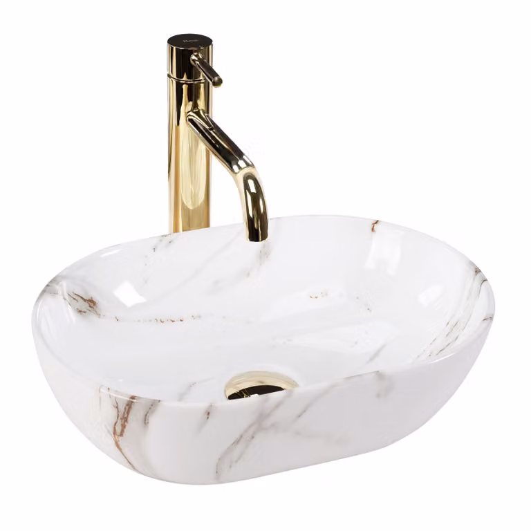 Lavabo da Appoggio Rea Amelia Mini Aiax Shiny
