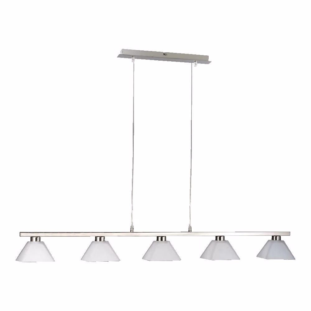 SYDNEY lampada a sospensione 5xE14/40W metallo/vetro dimmerabile