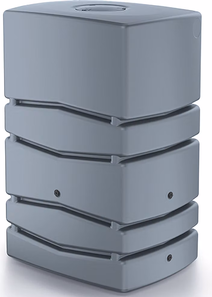 NABBI Serbatoio per acqua piovana in plastica IDTC450 450 l - grigio chiaro