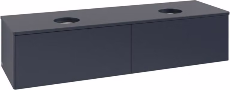 V&B Mobiletto senza struttura frontale, con illuminazione Antao 160x50cm, WBP colore Lac, md bl. m Lac