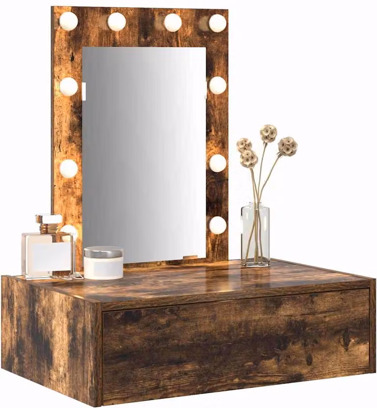 Tavolo da Trucco Marrone 60 x 40 x 70 cm Legno multistrato