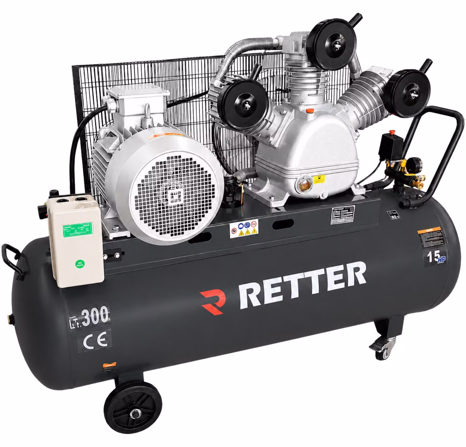 RETTER RT4300 Compressore 300 L / 10 bar / 15 PS