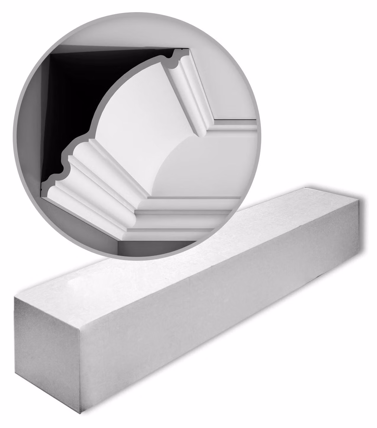 Cornici Orac Decor LUXXUS C336-box 1 cartone con 6 strisce decorative 12 m