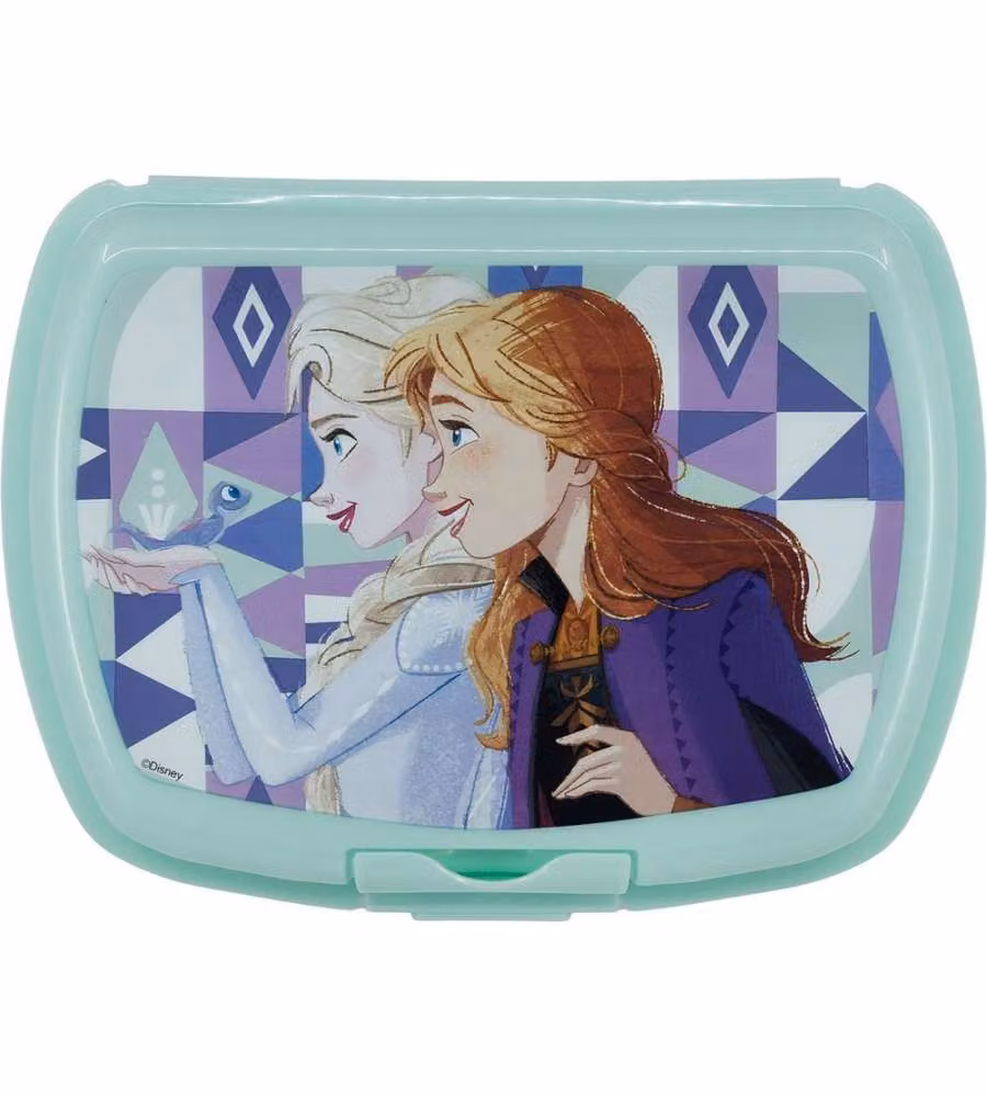 Sandwich Box in plastica per bambine Frozen Disney