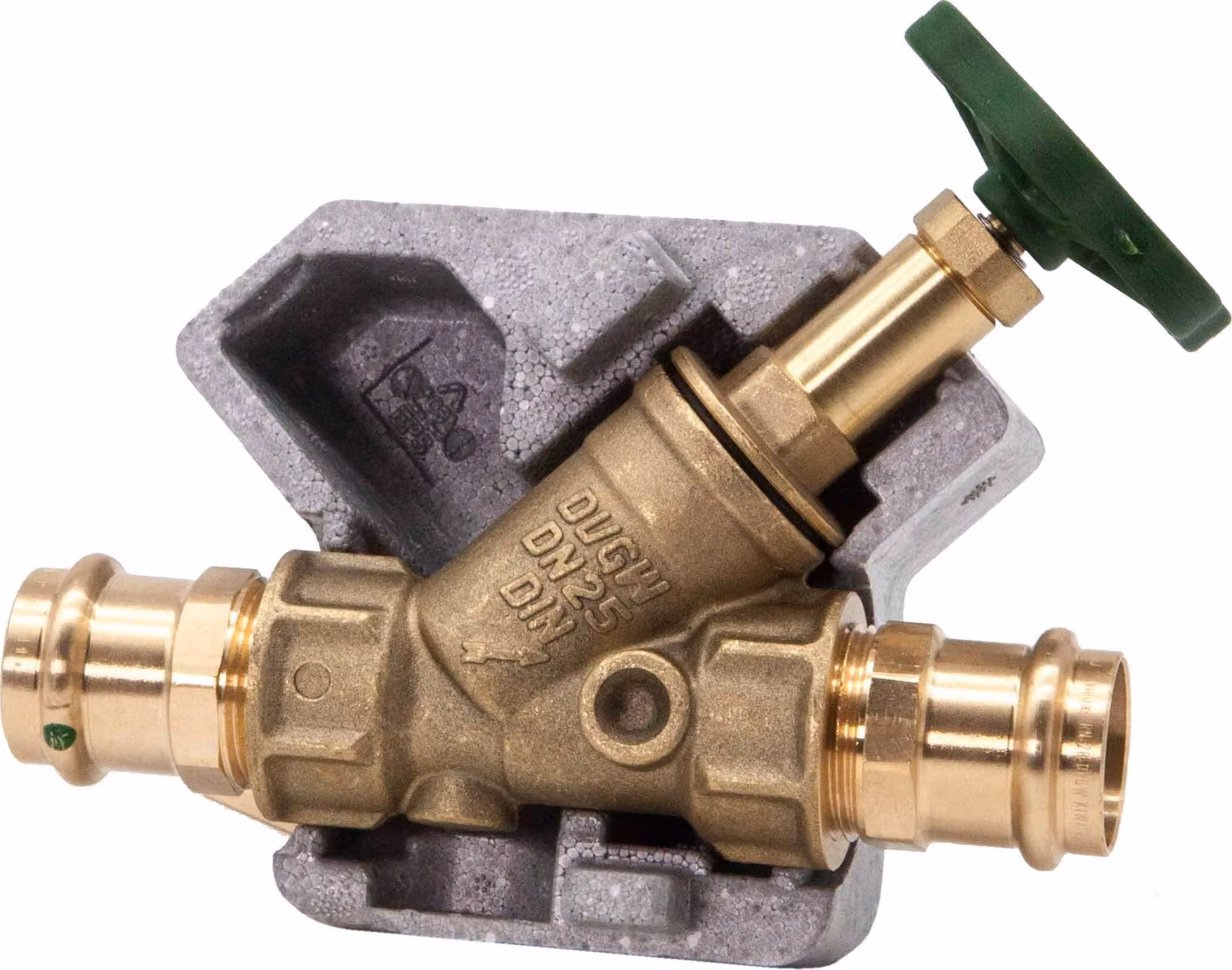 Valvola A Flusso Libero Js, Attacco A Pressione, O.entl, Nst.sp, M.ds, Dn25, Pr28, Dvgw