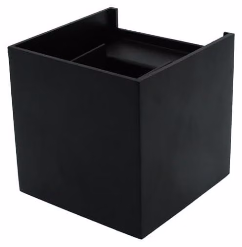 Lampada a LED da parete, modello Cube, 6W, 3000K, IP54, luce bianca calda